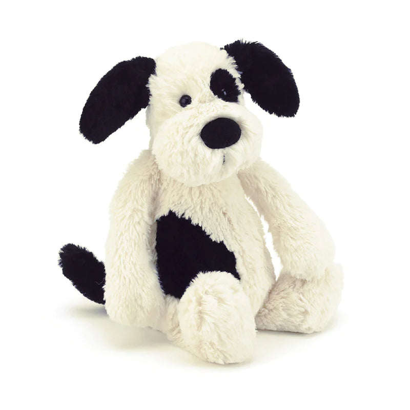 Jellycat Bashful Black & Cream Puppy Huge