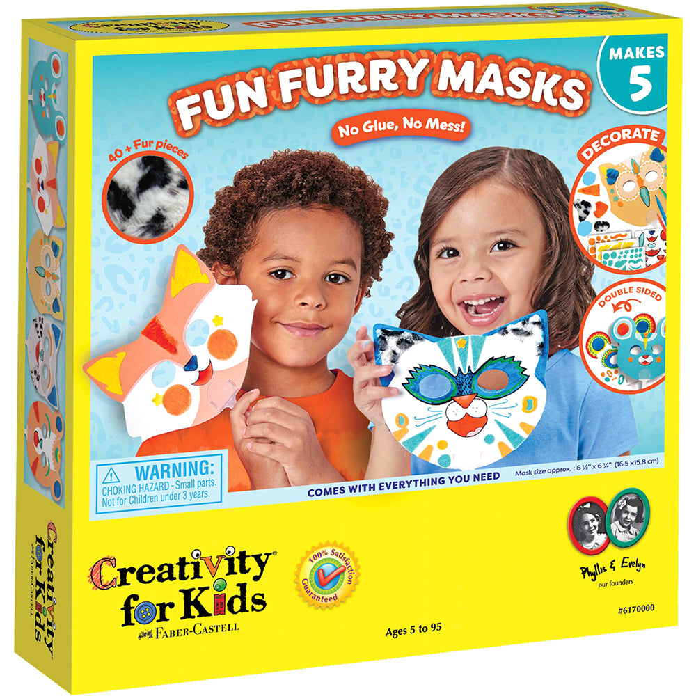 Creativity For Kids Fun Furry Masks - Tadpole