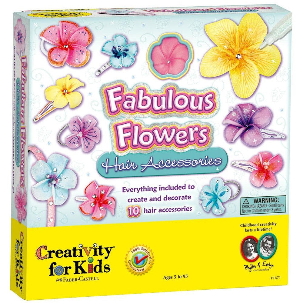 Creativity For Kids Fabulous Flowers Hair Accessories