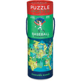 Crocodile Creek Puzzle & Poster Baseball - Tadpole