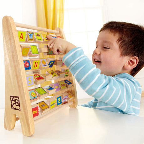 Hape Alphabet Abacus - Tadpole