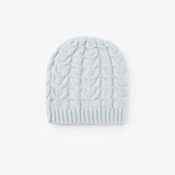 Elegant baby Horseshoe Style Cable Hat 0-12 months