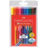 Faber Castell Grip Color Markers Set of 10 (DISC) - Tadpole