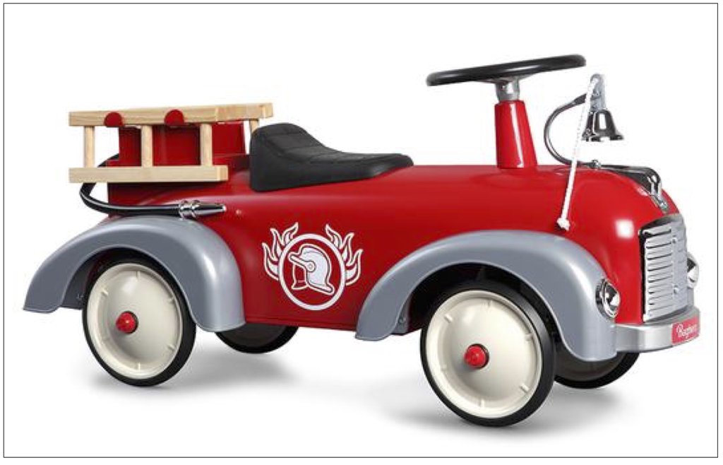Baghera Speedster Fireman Car - Tadpole