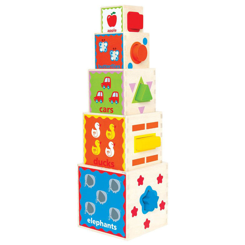 Hape Pyramid of Play - Tadpole