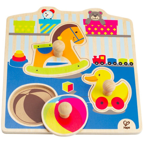 Hape Knob Puzzle My Toys - Tadpole