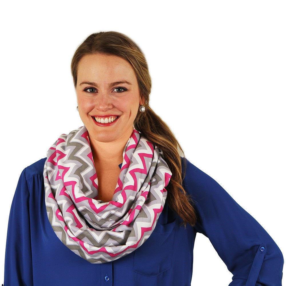 Itzy Ritzy Nursing Happens Infinity Nursing Scarf