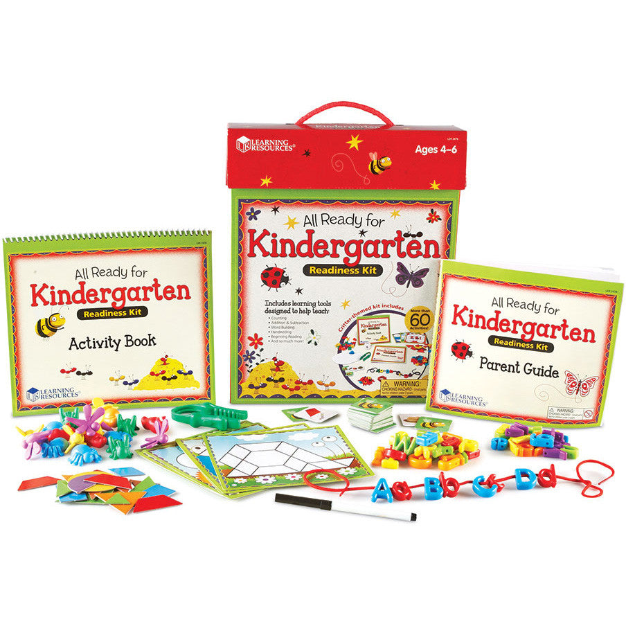 Learning Resources All Ready For Kindergarten Readiness Kit - Tadpole