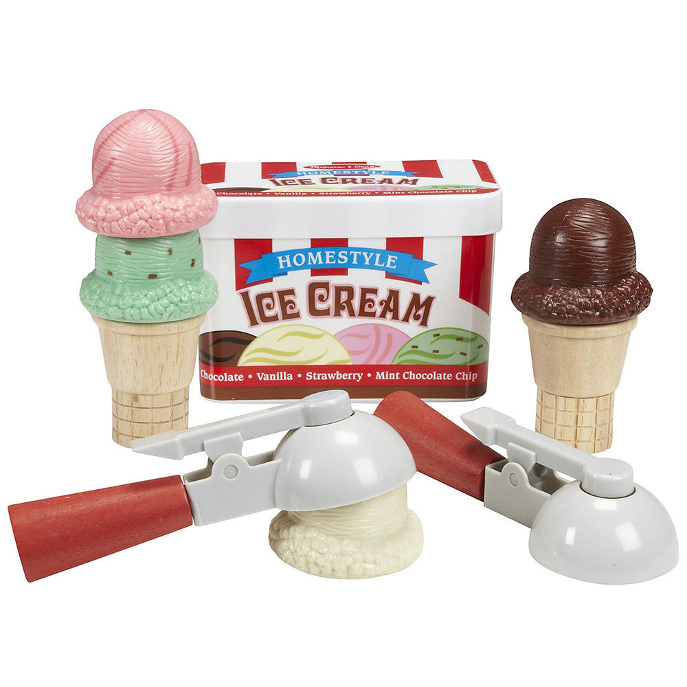 Melissa & Doug Scoot & Stack Ice Cream Set