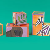 Mudpuppy Block Puzzle Wild Animals - Tadpole