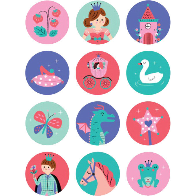 Mudpuppy Mini Memory Match Enchanted Princess - Tadpole