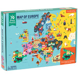 Mudpuppy Geography Puzzle Map of Europe - Tadpole