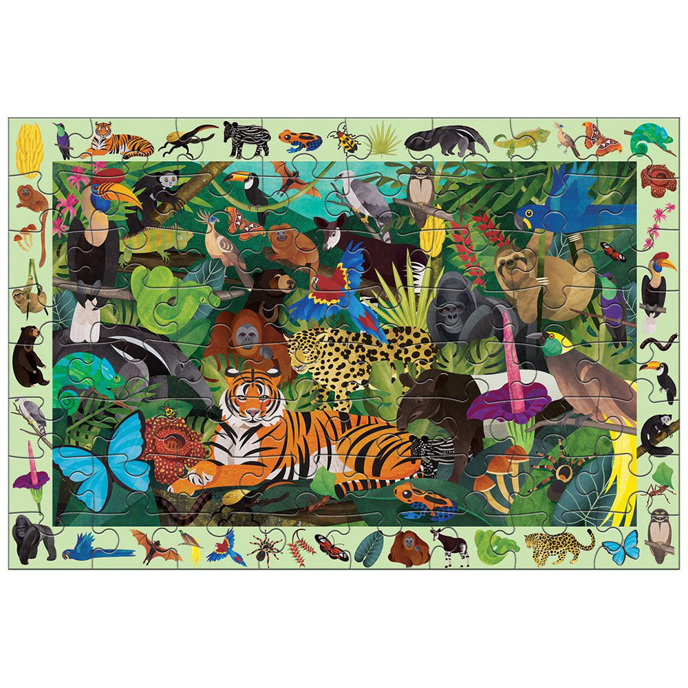 Mudpuppy Search & Find Puzzle Rainforest - Tadpole