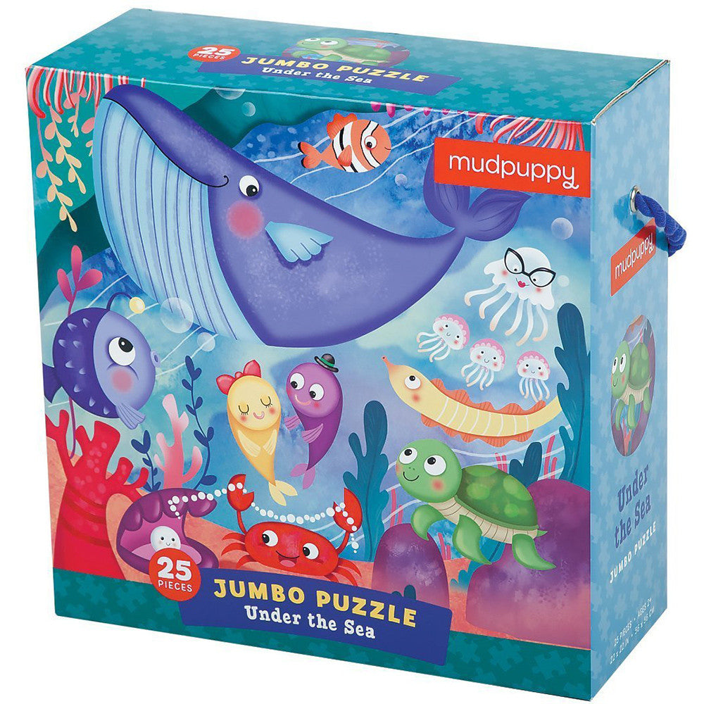 Mudpuppy Jumbo Puzzle Under the Sea - Tadpole
