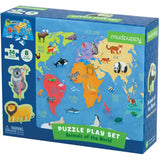 Mudpuppy Puzzle Play Set Animals of the World - Tadpole