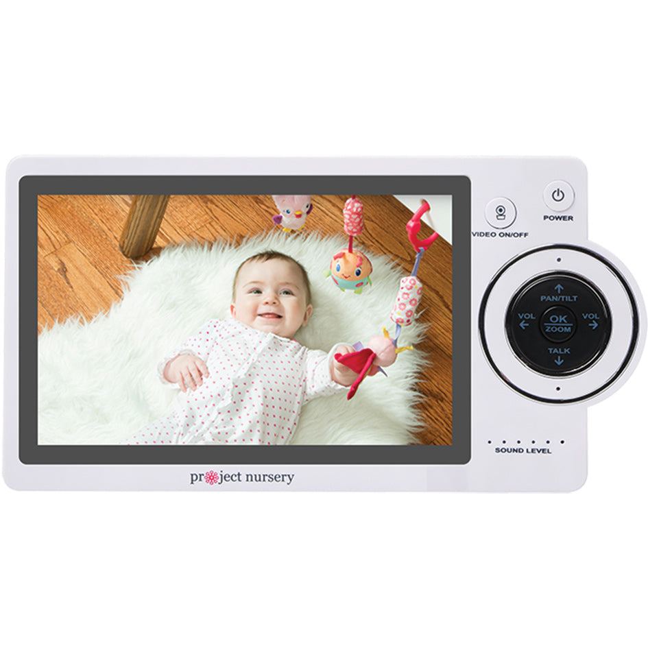 Project Nursery 5" Dual Connect Wi-Fi Baby Monitor System (disc) - Tadpole