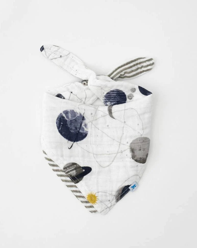 Little Unicorn Muslin Reversible Bandana Bib