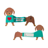 Accordion Pets Valentines - Tadpole