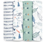 Aden + Anais Swaddle 4pk - Tadpole