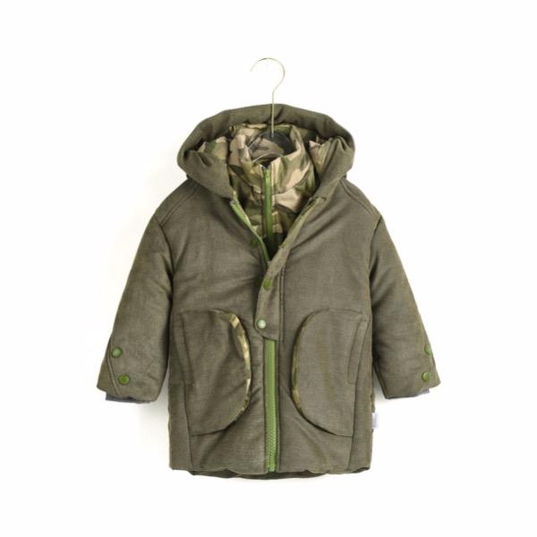 Aimama Army Green Puffer Jacket - Tadpole