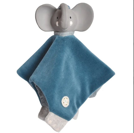 Alvin the Elephant Snuggly with Natural Organic Rubber Head - Tadpole