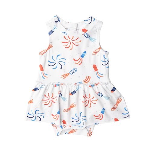 Angel Dear Firecrackers Bodysuit with Skirt - Tadpole