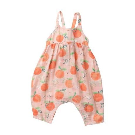 Angel Dear Peaches Tie Back Romper - Tadpole