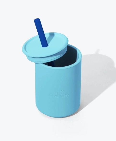 Avanchy La Petite Medium Silicone 8oz. Baby Cup - Tadpole