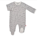 Baa Baa Baby Modal Magnetic Footie - Tadpole