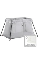 Baby Bjorn Travel Crib Bundle with Fitted Sheet - Tadpole