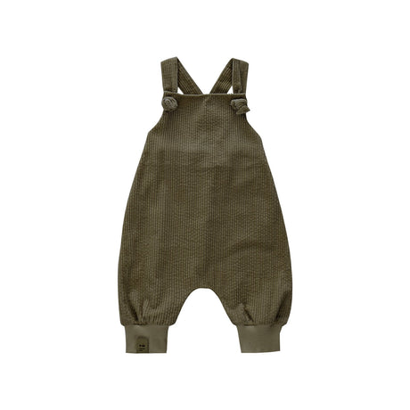 Baby Corduroy Dungares - Olive - Tadpole