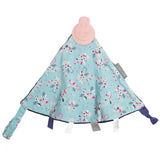Baby Lovey with teetherBotanical Bloom Comforter Kids - Tadpole