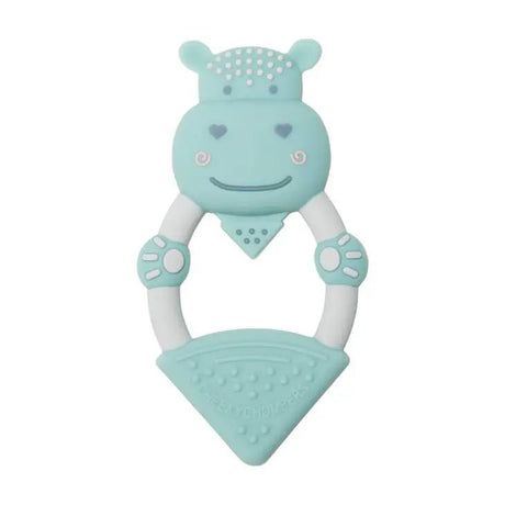 Baby Stocking Filler Chewy Hippo Animal Textured Teether - Tadpole