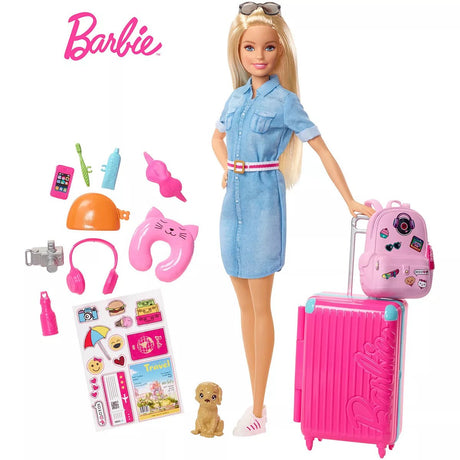 Barbie Travel Doll & Accessories - Tadpole