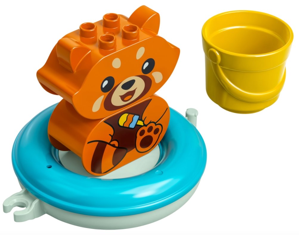 Bath Time Fun: Floating Red Panda - Tadpole