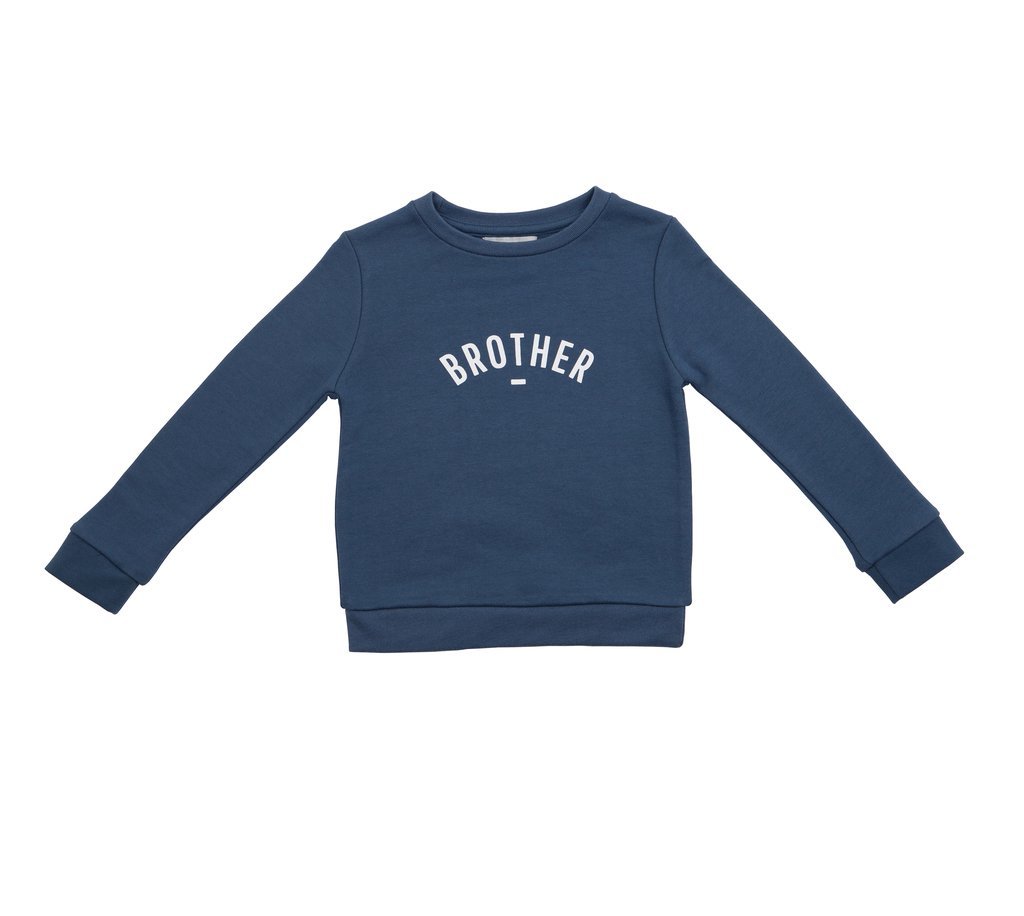 Bob & Blossom Blue Denim Brother Sweatshirt
