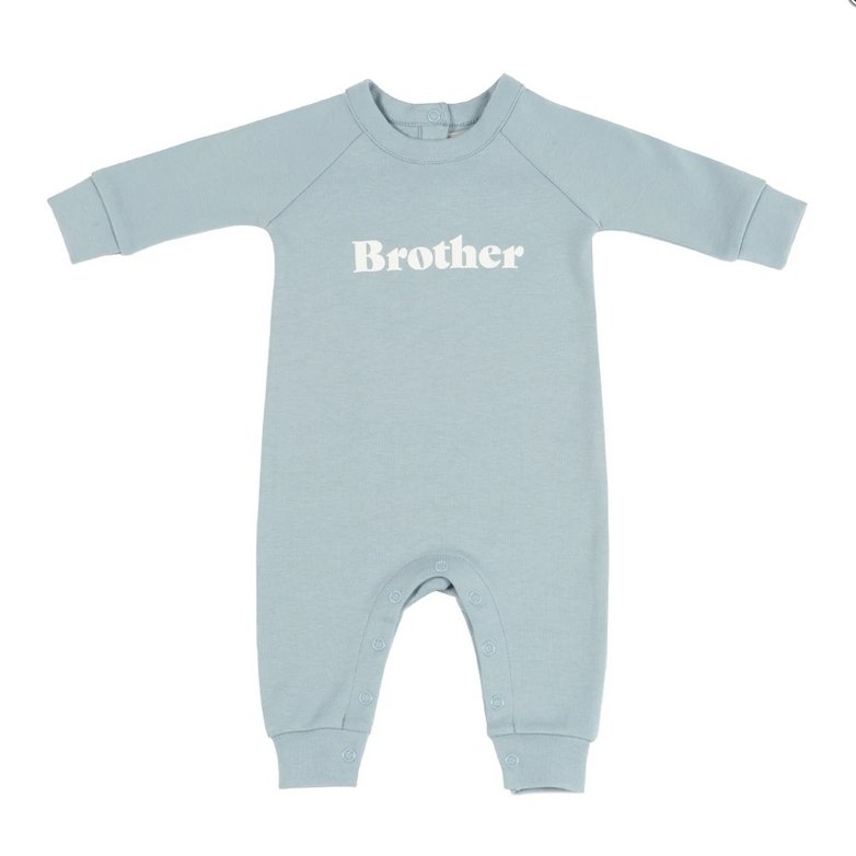 Bob & Blossom Brother Sky Blue Onesie - Tadpole