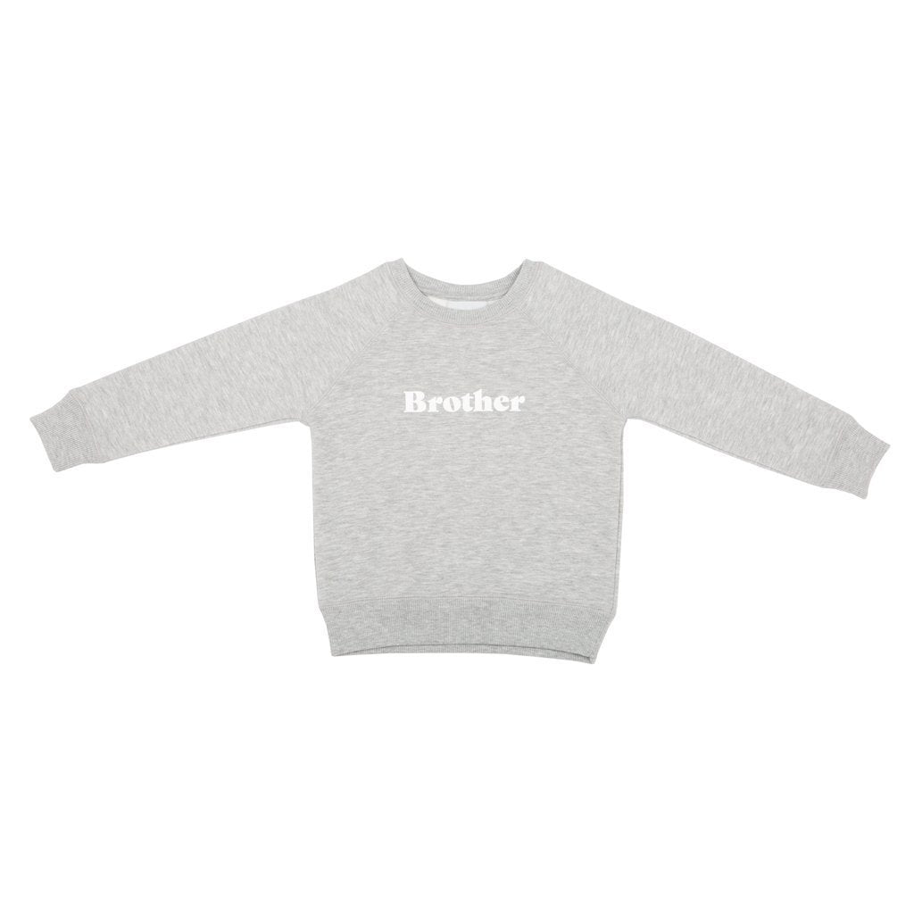 Bob & Blossom Grey Marl Brother Sweatshirt - Tadpole