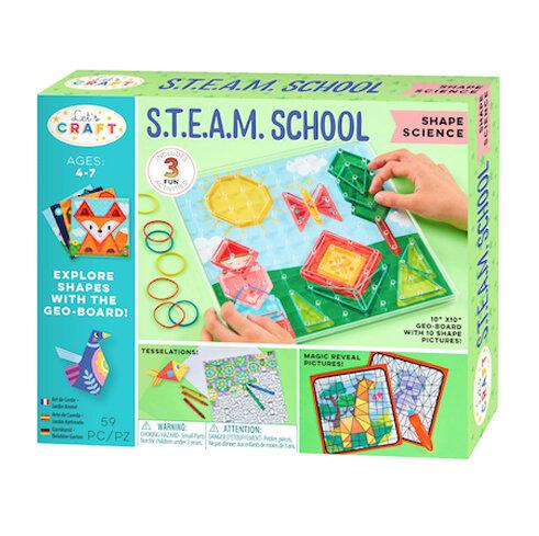 Bright Stripes STEAM School Shape Science - Tadpole