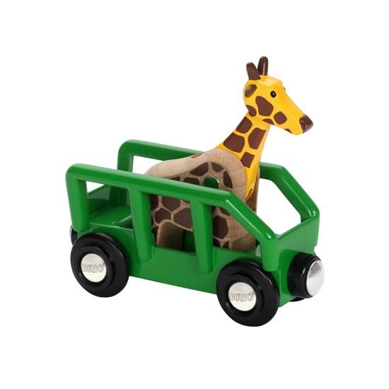 Brio Giraffe and Wagon - Tadpole