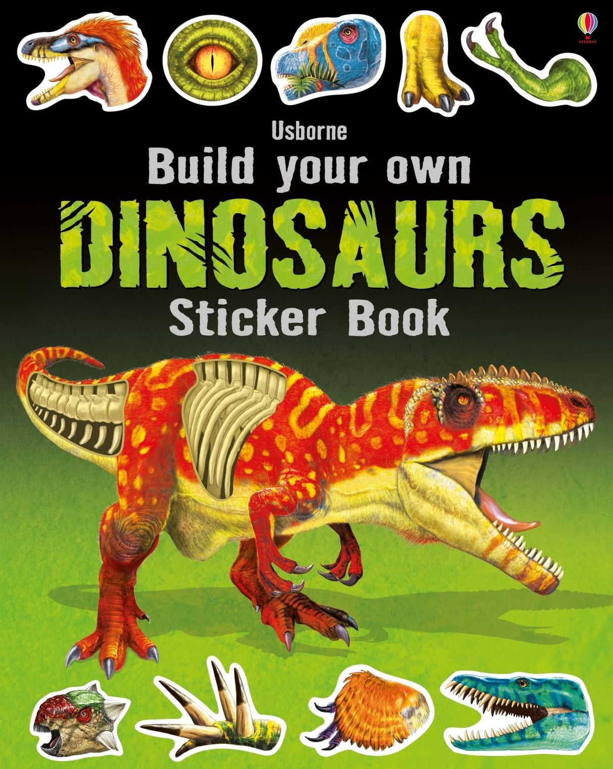Build Your Own Dinosaurs Sticker Book - Tadpole