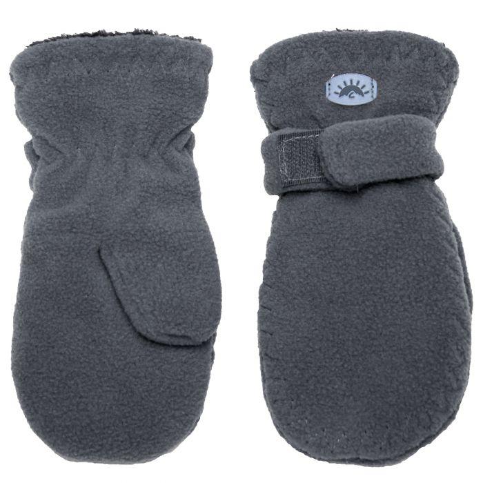 CaliKids Graphite Fleece Mittens - Tadpole