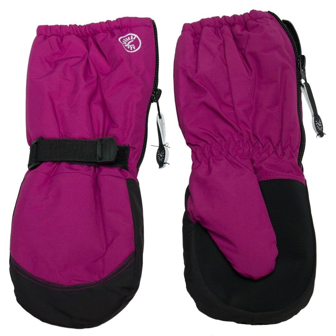 CaliKids Waterproof Long Cuff Mitten Fuchsia - Tadpole