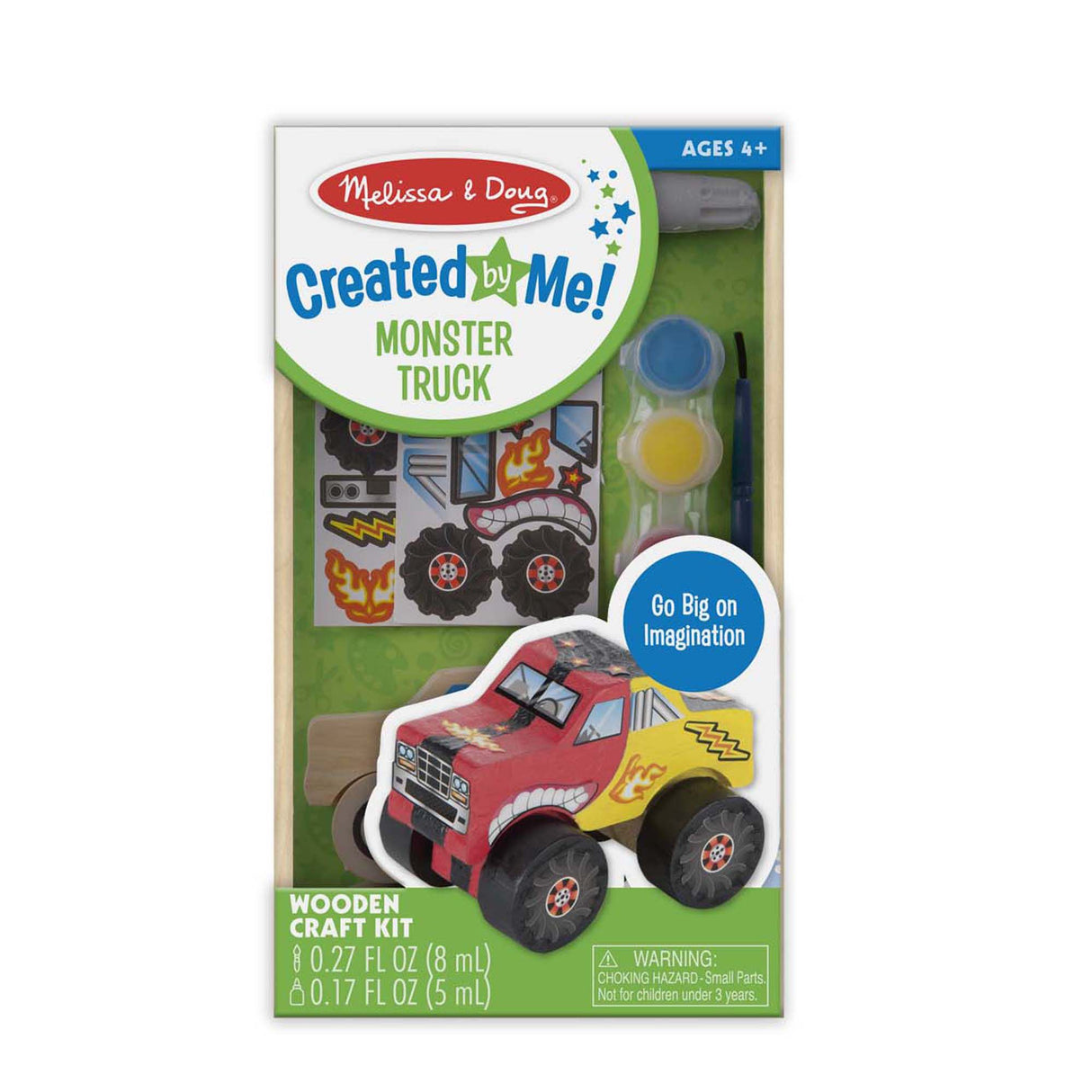 Created by Me! Monster Truck Wooden Craft Kit - Tadpole