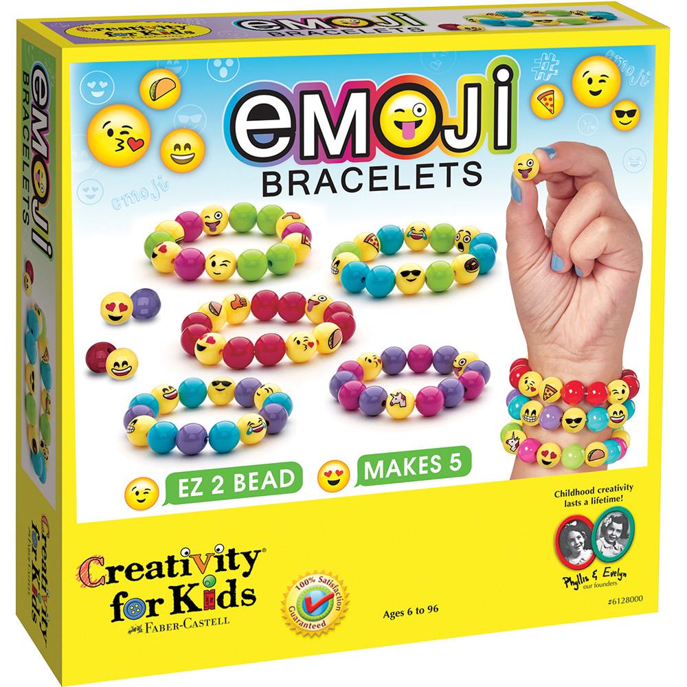 Creativity For Kids Emoji Bracelets