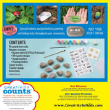 Creativity For Kids Hid & Seek Rock Painting Kit - Tadpole