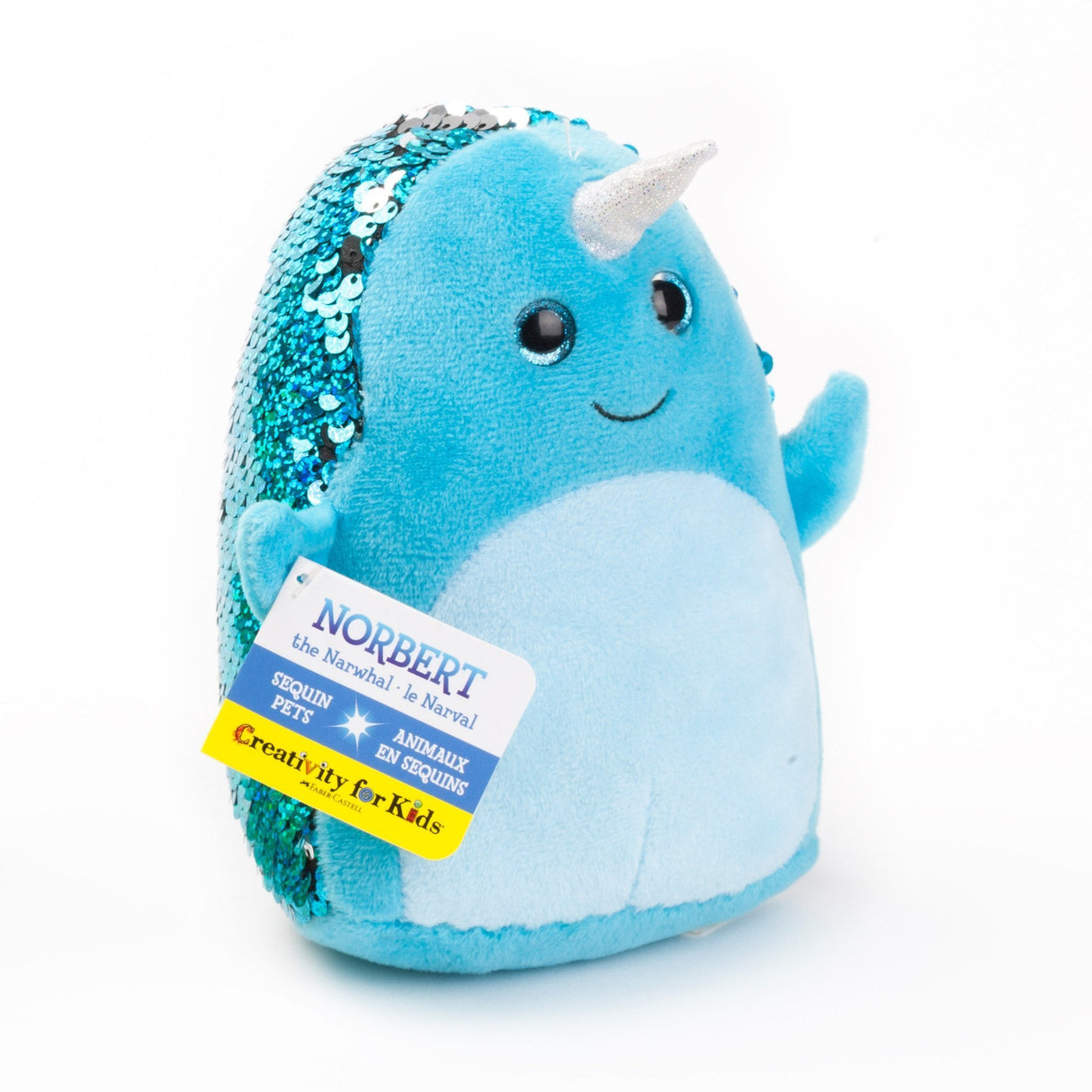 Creativity for Kids Mini Sequin Narwhal - Tadpole