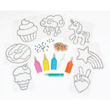 Creativity For Kids Rainbow Sprinkles Easy Sparkle Window Art - Tadpole