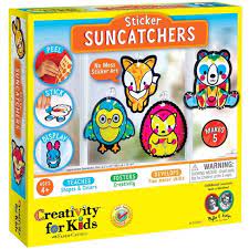 Creativity For Kids Sticker Sun Catchers - Tadpole