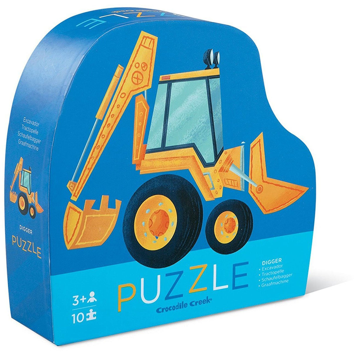 Crocodile Creek 12-Piece Puzzle Digger - Tadpole